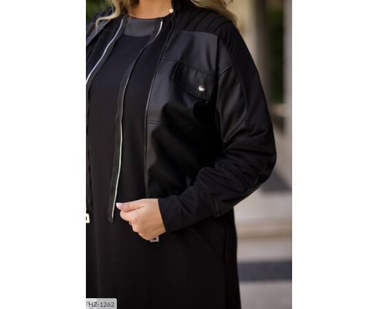 Костюм двійка жіночий великі розміри р.46-48;50-52;54-56;58-60 "VLADA" купити недорого від прямого постачальника, зображення 2