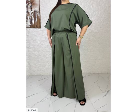 Костюм двійка жіночий великі розміри р.46-48;50-52;54-56;58-60 (5кол.) "VLADA" купити недорого від прямого постачальника, зображення 7