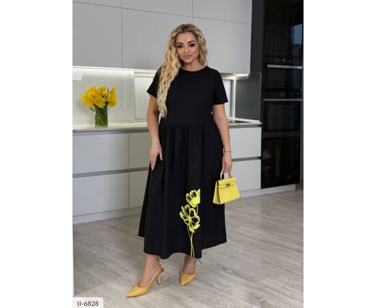 Костюм двійка жіночий великі розміри р.46-48;50-52;54-56;58-60;62-64 (5кол.) "VLADA" купити недорого від прямого постачальника, зображення 2