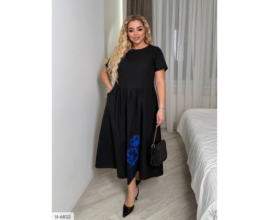 Костюм двійка жіночий великі розміри р.46-48;50-52;54-56;58-60;62-64 (5кол.) "VLADA" купити недорого від прямого постачальника, зображення 6