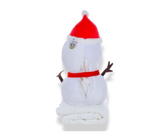 Фотография Детский плед унисекс 79-9, Сніговик 50х20, плед 160х120 р.120*160 "Obuv OK2" недорого оптом от прямого поставщика, изображение 2