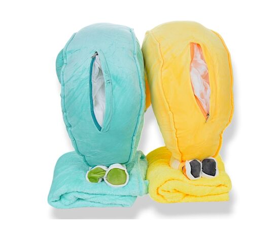 Фотография Детский плед унисекс 8516 mix, Банан 50х25, плед 160х120 р.120*160 "Obuv OK2" недорого оптом от прямого поставщика, изображение 2