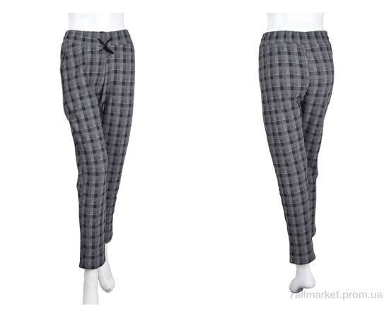 Жіночі брюки Зима 3826-001-2-4 grey (5 шт. р.сітка4XL-8XL) "Мир" недорого оптом від прямого постачальника, зображення 3