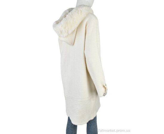 Пальто жіноче Весна/осінь 30075 l.beige (1 шт. р.сітка48-50) "Edel" недорого оптом від прямого постачальника, зображення 2