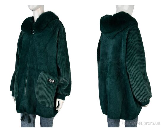 Куртка жіноча Весна/осінь 2308 green (1 шт. р.сітка52-56) "Edel" недорого оптом від прямого постачальника, зображення 3