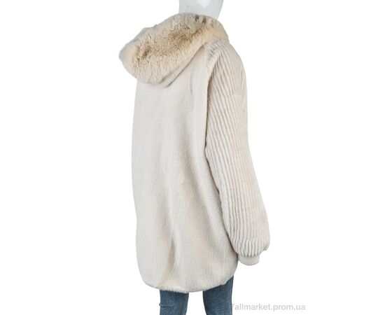 Куртка жіноча Весна/осінь 2308 l.beige (1 шт. р.сітка52-56) "Edel" недорого оптом від прямого постачальника, зображення 2