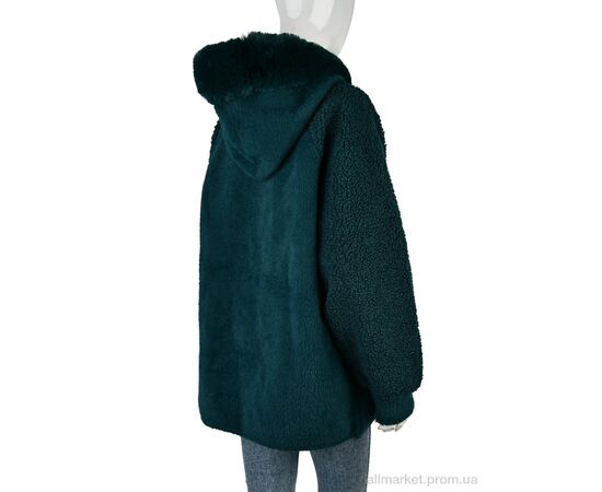 Куртка жіноча Весна/осінь 020 green (1 шт. р.сітка52-56) "Edel" недорого оптом від прямого постачальника, зображення 2