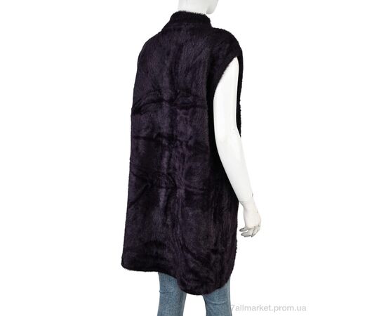 Жилетка жіноча Весна/осінь 0028 violet (1 шт. р.сітка52-58) "Edel" недорого оптом від прямого постачальника, зображення 2