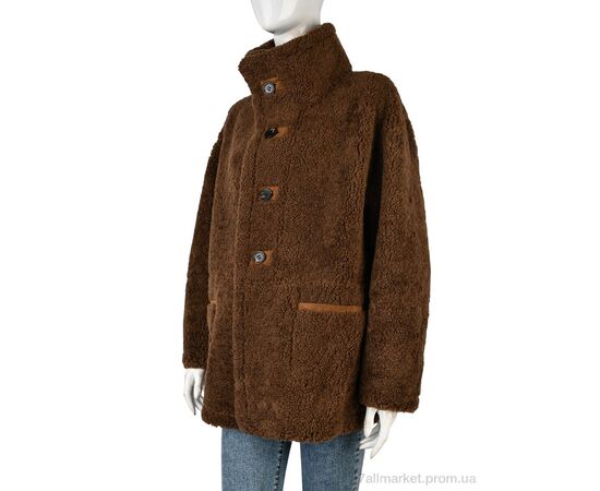 Куртка жіноча Зима 698 brown (1 шт. р.сіткаXL) "Edel" недорого оптом від прямого постачальника, зображення 3