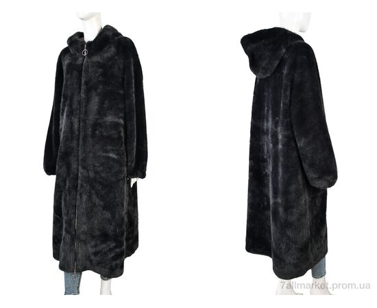 Шуба жіноча Зима 8868 gun (1 шт. р.сіткаM-XL) "Edel" недорого оптом від прямого постачальника, зображення 3