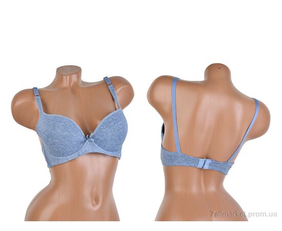 Бюстгальтер Весна/осінь 4282-87225B блакитний (6 шт. р.сітка80-105) "Мир" недорого оптом від прямого постачальника, зображення 3