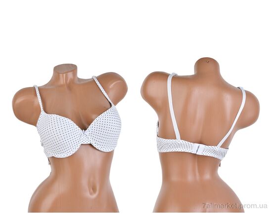 Бюстгальтер Весна/осінь 4282-25382B білий (6 шт. р.сітка80-105) "Мир" недорого оптом від прямого постачальника, зображення 3