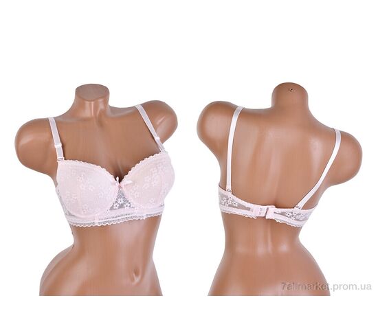 Бюстгальтер Весна/осінь 4282-33205B рожевий (6 шт. р.сітка80-105) "Мир" недорого оптом від прямого постачальника, зображення 3