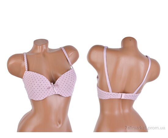 Бюстгальтер Весна/осінь 4282-64116B пудра (6 шт. р.сітка80-105) "Мир" недорого оптом від прямого постачальника, зображення 3