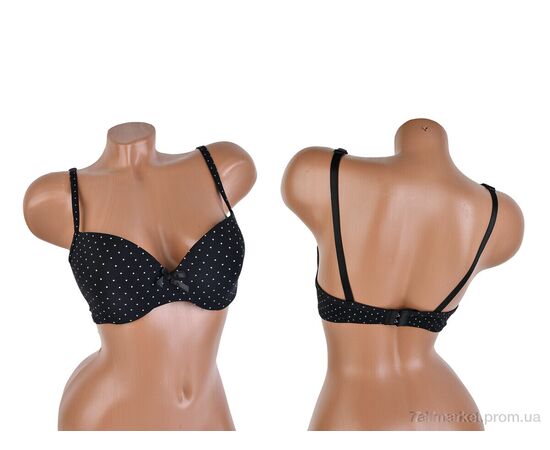 Бюстгальтер Весна/осінь 4282-64116B чорний (6 шт. р.сітка80-105) "Мир" недорого оптом від прямого постачальника, зображення 3