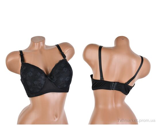Бюстгальтер Весна/осінь 4282-33180E чорний (6 шт. р.сітка95-120) "Мир" недорого оптом від прямого постачальника, зображення 3