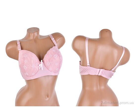 Бюстгальтер Весна/осінь 4282-33180E рожевий (6 шт. р.сітка95-120) "Мир" недорого оптом від прямого постачальника, зображення 3