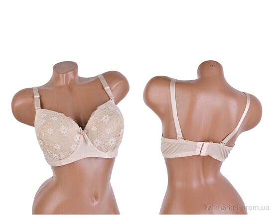 Бюстгальтер Весна/осінь 4282-33180E бежевий (6 шт. р.сітка95-120) "Мир" недорого оптом від прямого постачальника, зображення 3