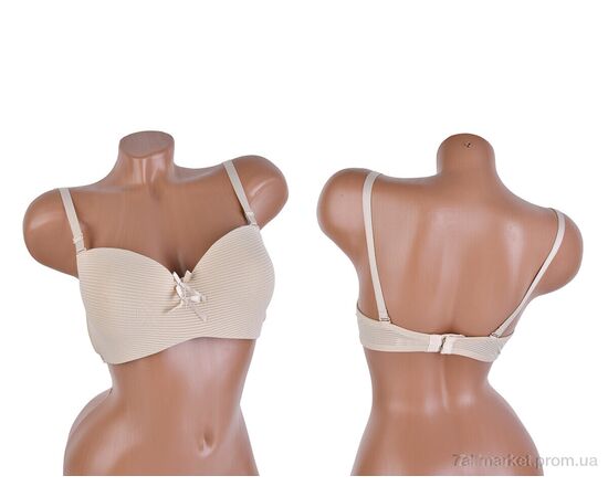 Фотография Бюстгальтер Весна/осень 4282-64078C бежевий (6 шт. р.сетка 85-110) "Мир" недорого оптом от прямого поставщика, изображение 3