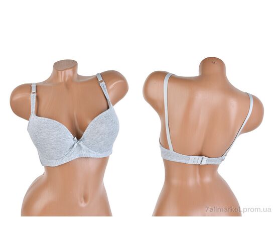 Бюстгальтер Весна/осінь 4282-87225B сірий (6 шт. р.сітка80-105) "Мир" недорого оптом від прямого постачальника, зображення 3