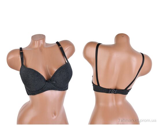 Бюстгальтер Весна/осінь 4282-87225B чорний (6 шт. р.сітка80-105) "Мир" недорого оптом від прямого постачальника, зображення 3