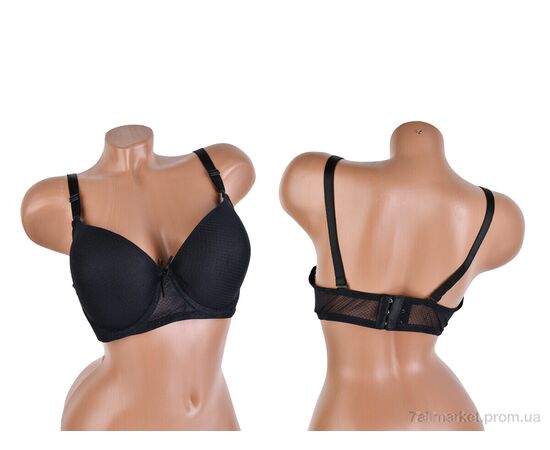 Бюстгальтер Весна/осінь 4282-25373D чорний (6 шт. р.сітка95-120) "Мир" недорого оптом від прямого постачальника, зображення 3