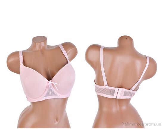 Бюстгальтер Весна/осінь 4282-25373D рожевий (6 шт. р.сітка95-120) "Мир" недорого оптом від прямого постачальника, зображення 3