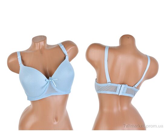 Бюстгальтер Весна/осінь 4282-25373D блакитний (6 шт. р.сітка95-120) "Мир" недорого оптом від прямого постачальника, зображення 3