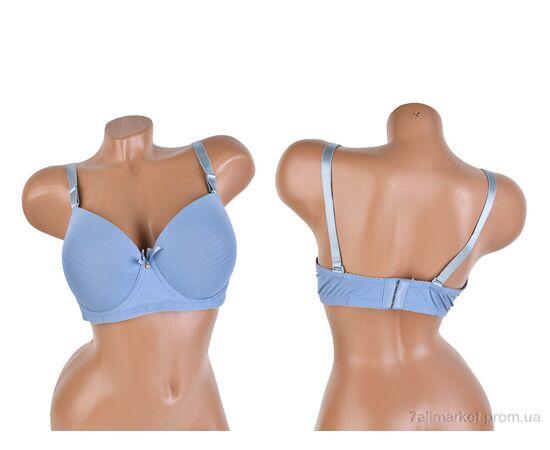 Бюстгальтер Весна/осінь 4282-33213E блакитний (6 шт. р.сітка95-120) "Мир" недорого оптом від прямого постачальника, зображення 3