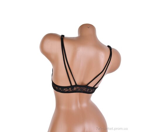 Бюстгальтер Весна/осінь 4282-94436B чорний (6 шт. р.сітка80-105) "Мир" недорого оптом від прямого постачальника, зображення 2