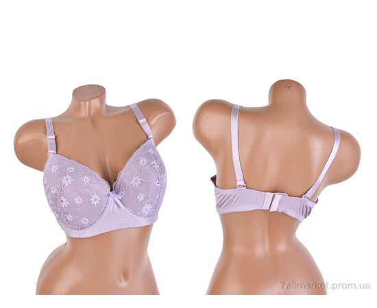 Бюстгальтер Весна/осінь 4282-33180E фіолетовий (6 шт. р.сітка95-120) "Мир" недорого оптом від прямого постачальника, зображення 3