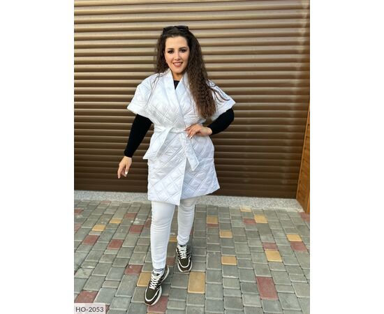 Жіноча куртка плащівка на синтепоні р.46-48;50-52;54-56;58-60 (4кол.) "VLADA" купити недорого від прямого постачальника, зображення 2