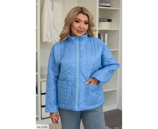 Фотография Женская куртка плащёвка на синтепоне р.46-48;50-52;54-56;58-60 (8цв) "VLADA" купить недорого от прямого поставщика, изображение 11