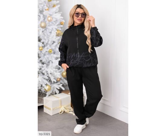 Костюм двійка жіночий великі розміри р.46-48;50-52;54-56;58-60;62-64 "VLADA" купити недорого від прямого постачальника, зображення 7