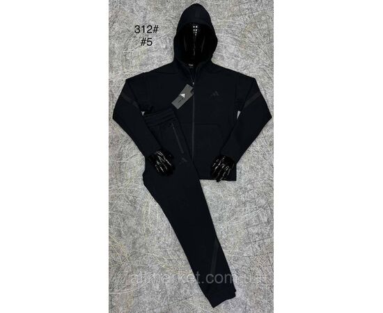 Фотография Спортивный костюм мужской на манжете размеры M-3XL(3цв)"PROSTOMEN" недорого от прямого поставщика, изображение 3