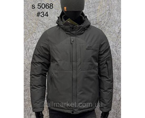 Куртка чоловіча зимова розміри L-4XL(3цв) "PROSTOMEN" купити недорого від прямого постачальника, зображення 3