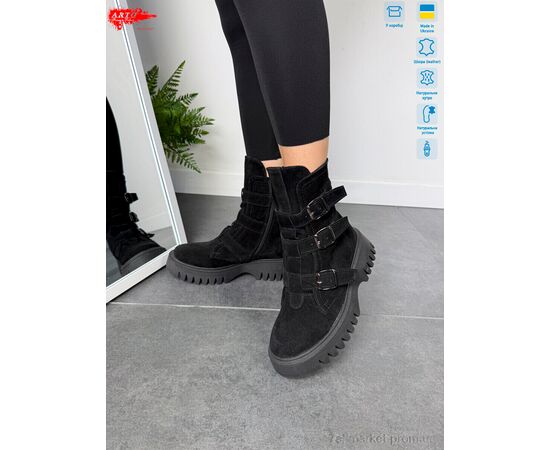 Черевики жіночі стильні Зима 2004 ч.з. (6 пар р.36-40) "ARTO" недорого оптом від прямого постачальника, зображення 3