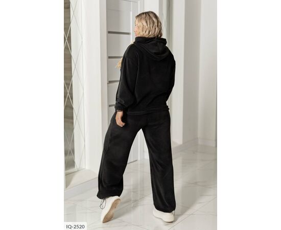 Жіночий прогулянковий костюм зі штанами великі розміри р.50-52;54-56;58-60;62-64 "LETTI" купити недорого від прямого постачальника, зображення 4