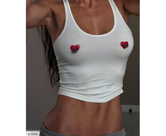 Фотография Женская майка р.S-M;M-L "ANNVER" купить недорого от прямого поставщика, изображение 3