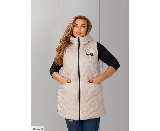 Жилетка жіноча БАТАЛ р.66-68;50-52;54-56;58-60;62-64 (5кол.) "LETTI" купити недорого від прямого постачальника, зображення 9