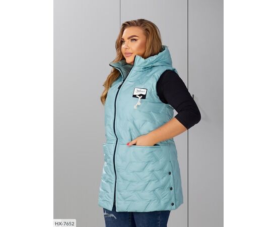 Жилетка жіноча БАТАЛ р.66-68;50-52;54-56;58-60;62-64 (5кол.) "LETTI" купити недорого від прямого постачальника, зображення 21