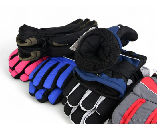 Рукавички для дітей Зима 902M mix-old (12 шт. р.сітка6-8) "CAP" недорого оптом від прямого постачальника, зображення 2