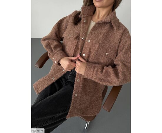 Фотография Женская рубашка БАТАЛ р.48-52 (6цв) "ANNABELLE" купить недорого от прямого поставщика, изображение 17