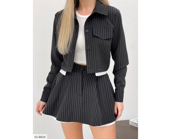 Фотография (жакет и юбка-шорты) р.42-44;46-48 (2цв) "ANNABELLE" купить недорого от прямого поставщика, изображение 3