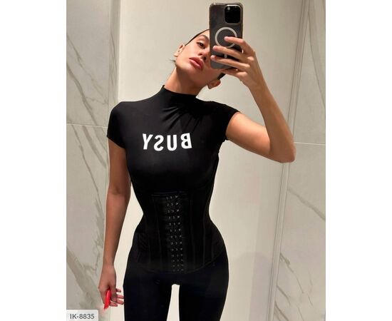 Фотография Женская футболка р.S-M;M-L "ANNVER" купить недорого от прямого поставщика, изображение 3