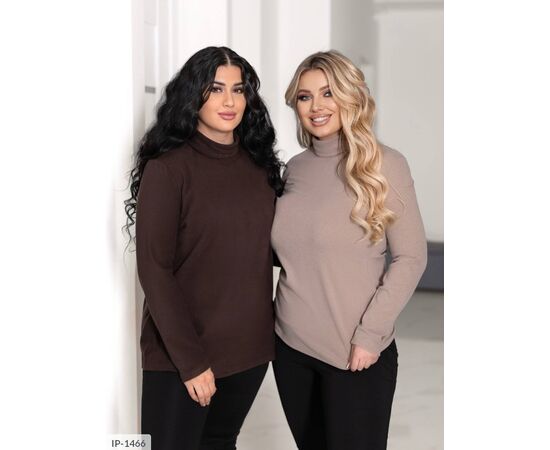 Фотография Женский гольф большого размера р.50-52;54-56;58-60;62-64 (6цв) "LETTI" купить недорого от прямого поставщика, изображение 16