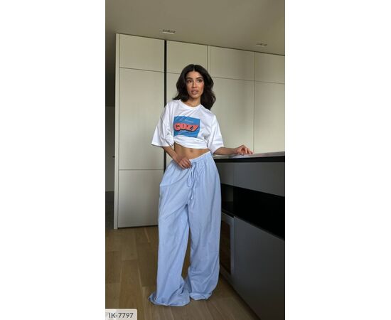 Жіночі брюки р.S-M;M-L (3кол.) "ANNVER" купити недорого від прямого постачальника, зображення 6