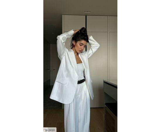 Фотография Костюм двойка женский пиджак и брюки р.S-M;M-L (5цв) "ANNVER" купить недорого от прямого поставщика, изображение 3