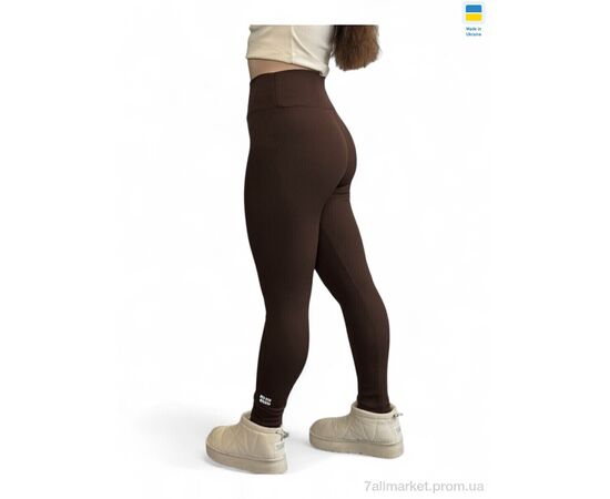 Фотография Лосинсы женские Зима 70225-1-1 шоколад (4 шт. р.сетка XL-4XL) "Sport style" недорого оптом от прямого поставщика, изображение 2