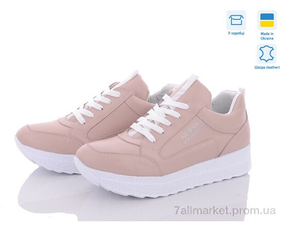 Кросівки жіночі модні Весна/осінь BL5202-1 пудра (8 пар р.36-41) "Olimp" недорого оптом від прямого постачальника, зображення 2